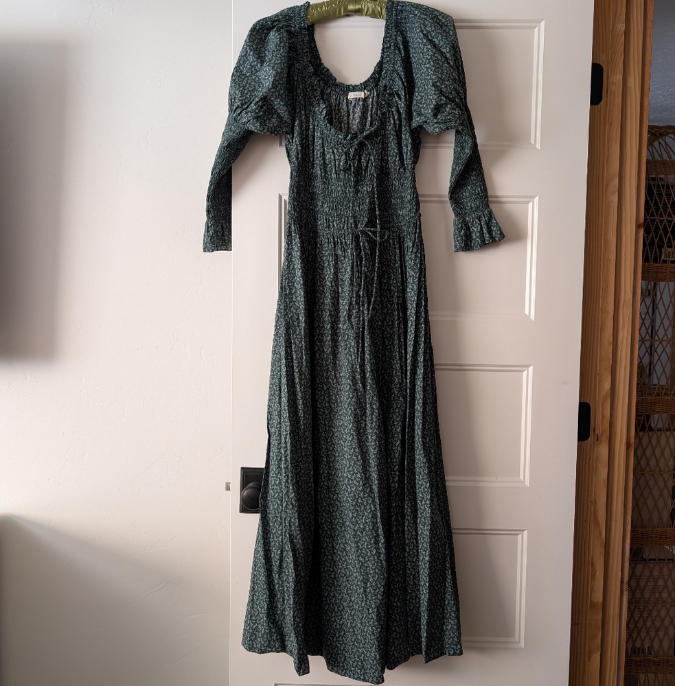 Doen Kaira Dress Green Size Medium
